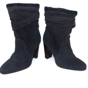 Ingrid faux suede slouch ankle boots size 9